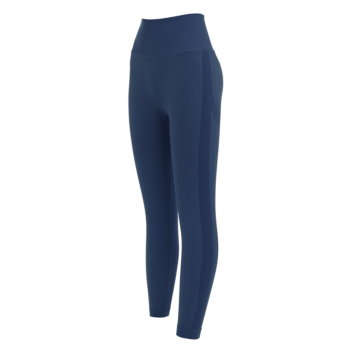 Womens high quality workout yoga leggings pants in navy blue