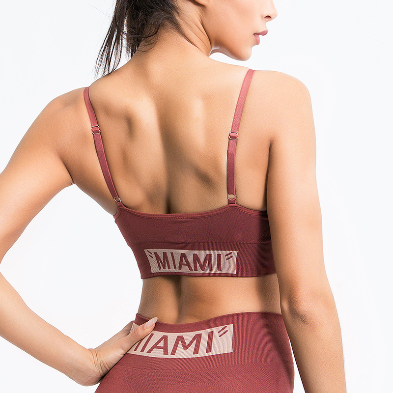 Women's Sports Bra Bodysuit Yoga Tank Top Zipper Adjustable Straps Gym  Fitness Sports Bra (A 3XLcode)
