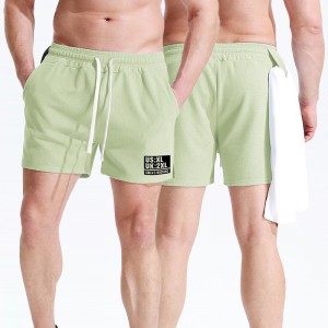 OEM/ODM Manufacturer Wholesale Custom Logo Elasticated Waist Sports Running Shorts Summer for Men