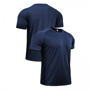 Men athletic sports short sleeve t-shirt mesh fitness loose running plus size quick dry tee gym top