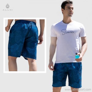 Bottom price Men′s Short Sleeve Two Piece Suit Hawaiian Shirts and Shorts Summer Casual Beach Hawaii Shirts Shorts Set