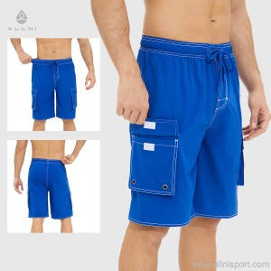 Men outdoor sweatpants custom beach shorts 2 in 1 jogger pants | OMI Sportswear Manufacturer