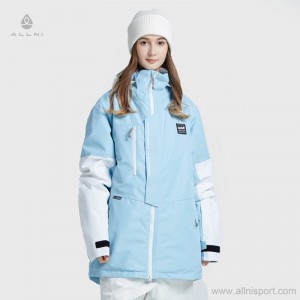 Women outdoor jacket ski winter waterproof windbreaker hooded raincoat snowboarding jackets