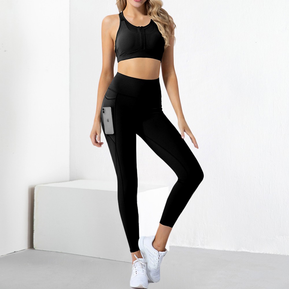 Wholesale Sweat Suits Sports Bra Gym Leggings Suits Yoga Set Work out Exercise  Clothing Athletic Wear for Women's Sportswear - China Sportswear and Active Wear  Women price