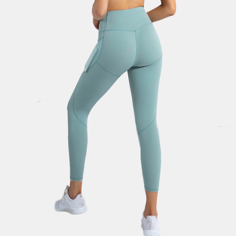 High-Quality CE Certification Youth Soccer Jersey Sets Quotes - Hot Selling Woman Fitness Sportswear Yoga High Waisted Leggings Pants With Pocket – Omi