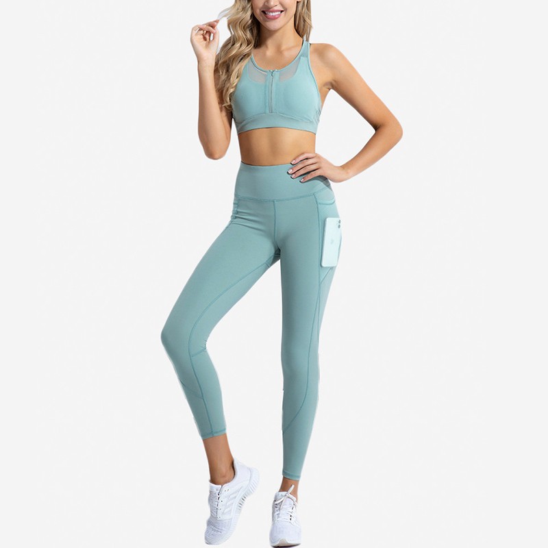 Wholesale Womens Seamless Sports Bra and Leggings Sets Jogging Sweat Suit, 2  Pieces Activewear for Gym Yoga Fitness Hiking Climbing and Bicycle Sports  Suit - China Workout Clothes and Gym Clothes price