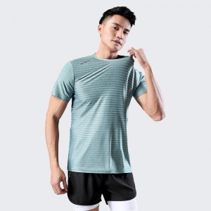 ODM Factory China Wholesale Custom Quick Dry T-Shirt Men′s Outdoor Breathable Sport T-Shirt High Quality Running Sublimation T-Shirt