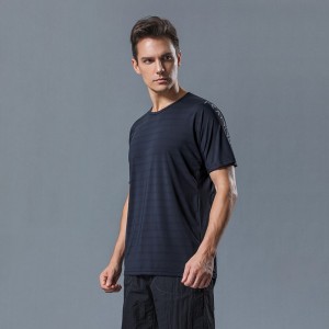 Mens breathable mesh t-shirts outdoor quick-drying moisture-wicking tshirts