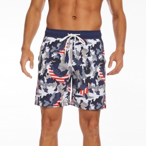 Men outdoor running pants custom printed loose fashion beach shorts | OMI Sportswear Supplier