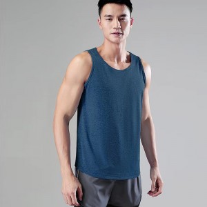 Mens muscle gym workout tank tops fitness training loose quick dry bodybuilding sleeveless tshirts
