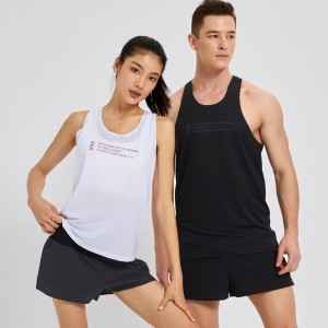 Mens sports tank tops quick dry running mesh breathable workout fitness sleeveless tshirts