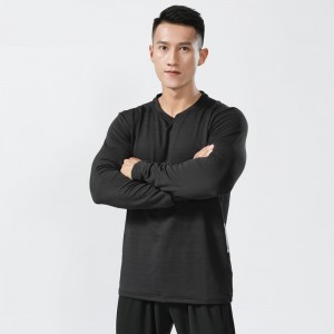 Factory made hot-sale China Top Quality Custom Printed Long Sleeves Sweat Wicking Yoga Sweatshirts