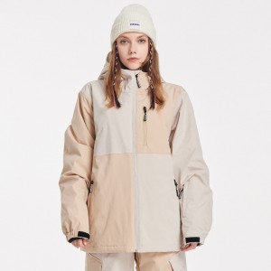 Women waterproof ski jacket warm winter snow coat maountain windbreaker outdoor apparel