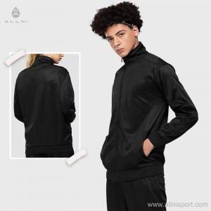 Custom training jacket long sleeve quick dry running outdoor sportswear Factory OEM Low MOQ