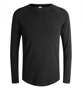 Custom men long sleeve pullover tshirt outdoor training top running fitness sweatshirts OEM