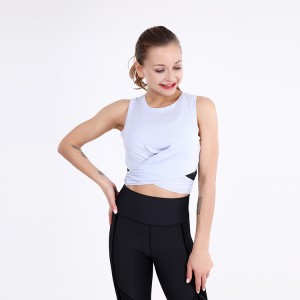 Manufacturer of Executive Jacket - New style fitness women tank tops quick dry gym active wear breathing yoga wear – Omi