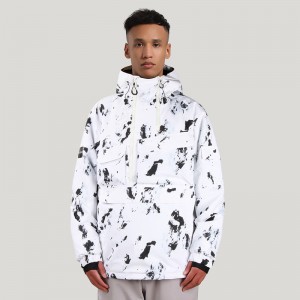 Men’s outdoor ski jacket snowboard windproof warm multi pocket waterproof coat outerwear