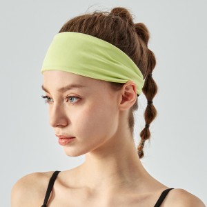 Women headbands non slip turban hair elastic hair bands running headwrap sweat head bands