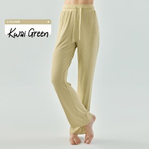 Custom women high waist loose Straight wide-leg pants yoga dance trackpants OEM Low MOQ