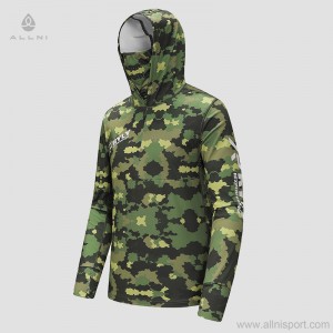 Custom men women wind-proof sun-proof outdoor climbing hooded coat hiking fishing jacket