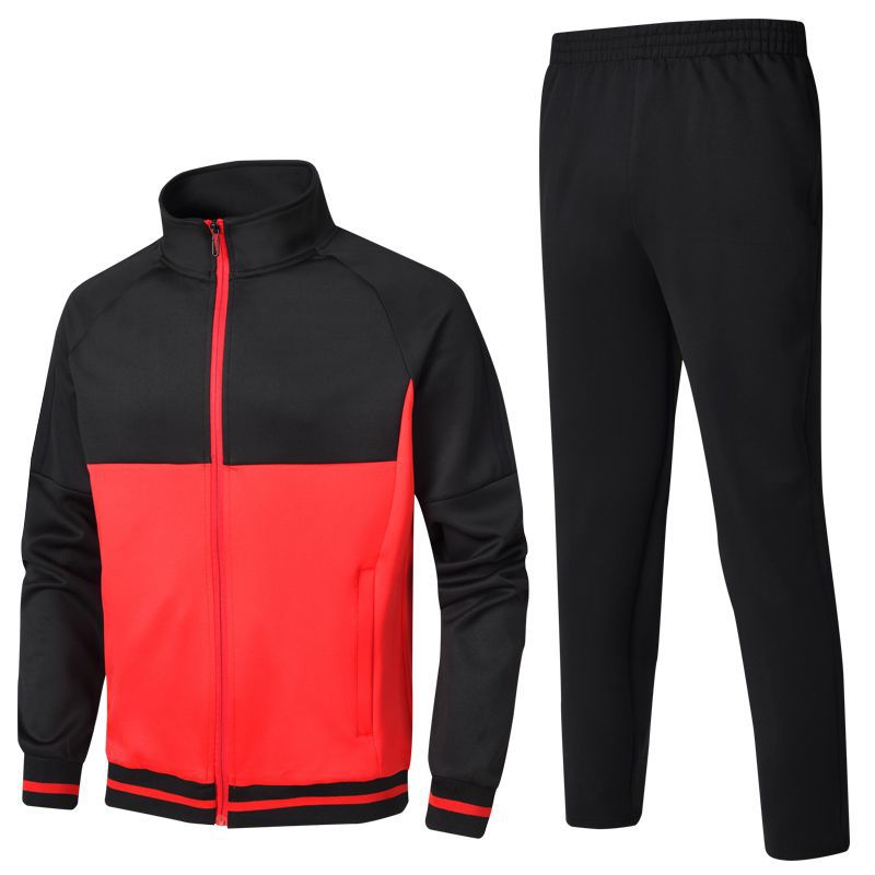 China Custom Winter Polyester Fitted Blank Soccer Tracksuit Slim Fit ...