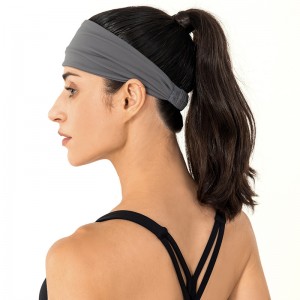 Sports hair band yoga running fitness scarf moisture wicking hair tie gym workout hair elastic