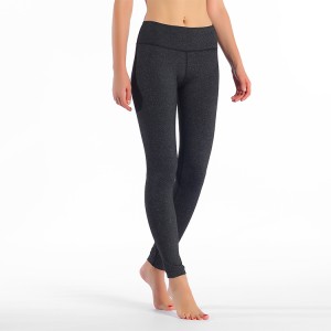 Best-Selling Open Back Yoga Crop Top - Custom women gym fitness wear elastic band gym yoga leggings – Omi