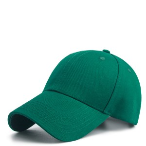Pure color golf baseball cap adjustable size Sunscreen Cotton running outdoor Duckbill hat