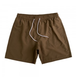 Mens beach shorts swim trunks with mesh lining quick dry beach board factory custom made