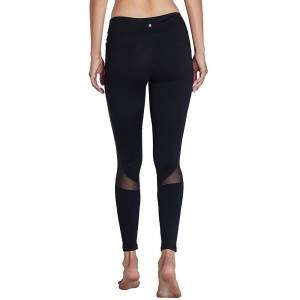 Custom Sportswear Manufacturer women gym sports pants fitness mesh yoga leggings