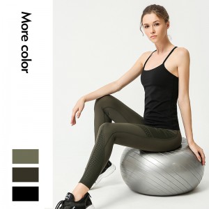 High Quality China Women′s 2 Pieces Outfits Yoga Suits with Workout Leggings Pant + Tank Top