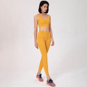 Custom Workout Clothing Fitness Yoga Athletic Women Active Wear GYM Sports Bra Leggings Sets