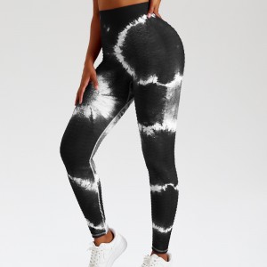Women seamless yoga leggings jacquard butt lift printed gym fitness pants – Seamless | Activewear