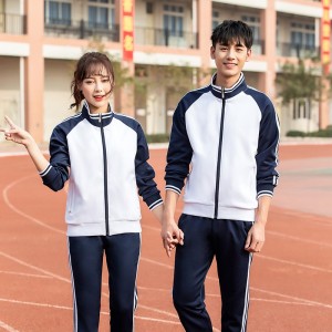 Custom mens stripe sweatsuits athletic sportswear sets outdoor jogging training tracksuits for men women