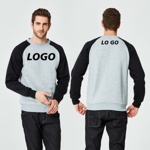 Hot New Products China Custom Thin Spring White Men and Women Full Embroidered Pullover Sweatshirts