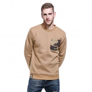 OEM Factory for China Custom Logo Low MOQ Fleece Long Sleeve O-Neck Fleece Sweatshirt Men