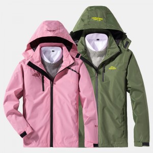 Outdoor coats couple sports jacket zip hooded Windbreaker Climbing jackets – Coats | Outdoor wear