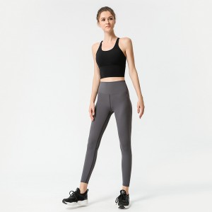 2021 New High Waist Pants Activewear Women Workout Wear Sports Bra Leggings Yoga Fitness Set