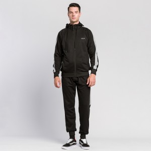 Hoodies Zip Up Tracksuits Color Blocked Sweatsuit Active Suit Casual Men’s Sportswear Sportswear