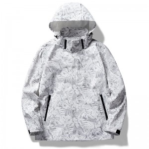 Autumn camouflage casual coat hooded Windbreaker loose outdoor jackets – Coats | Outdoor wear