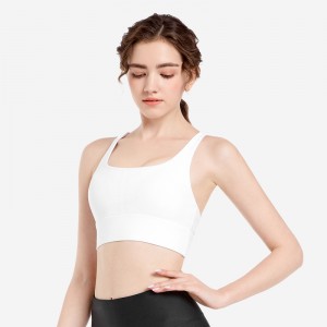 Sports bra | Women sexy cross strappy back workout top gym fitness sportswear yoga sports bra
