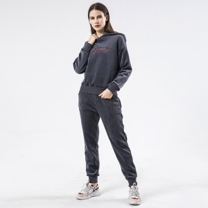 Tracksuits | Lady Jogger Tracksuit 2 Piece Sweatsuit Pants Set Women Pullover Hoodie Sweatsuits