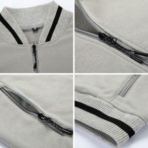 Top Quality China Wholesale Plain Zip up Tracksuit Set Custom Slim Fit Men Tracksuits