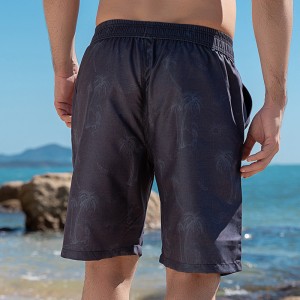 Men beach shorts summer loose quick dry oversized outdoor board pants drawstring sweatpants