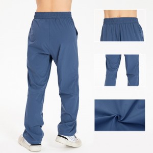 Children loose sports long pants quick dry fitness running casual sweatpants kids workout trackpants