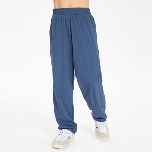 Children loose sports long pants quick dry fitness running casual sweatpants kids workout trackpants