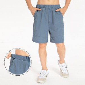 Children loose sports shorts quick dry breathable basketball fitness running outdoor sweatpants