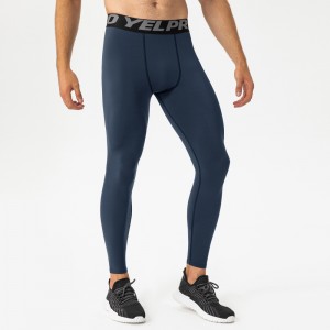 Men compression pants warm tights high stretch fitness training running sweatpants sports leggings