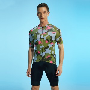 Men cycling jersey short sleeve bike shirts bicycle camouflage jerseys – Activewear | Cycling wear