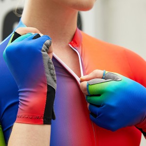 Women cycling jersey MTB bike top short sleeve print riding jerseys – Activewear | Cycling wear